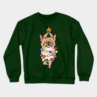 French Bulldog Merry Christmas Crewneck Sweatshirt